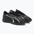 PUMA Ultra Play TT Jr children's football boots puma black/asphalt 4