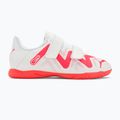 PUMA Future Play IT V Jr children's football boots puma white/fire orchid 2