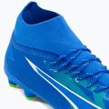 PUMA Ultra Pro FG/AG Jr children's football boots ultra blue/puma white/pro green 8