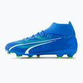 PUMA Ultra Pro FG/AG Jr children's football boots ultra blue/puma white/pro green 10