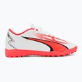 Men's football boots PUMA Ultra Play FG/AG puma white/puma black/fire orchid 4