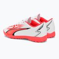 Men's football boots PUMA Ultra Play FG/AG puma white/puma black/fire orchid 5