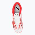 Men's football boots PUMA Ultra Play FG/AG puma white/puma black/fire orchid 8
