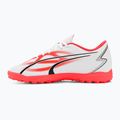 Men's football boots PUMA Ultra Play FG/AG puma white/puma black/fire orchid 12