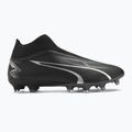 Men's football boots PUMA Ultra Match+ Ll FG/AG puma black/asphalt 3