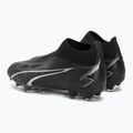 Men's football boots PUMA Ultra Match+ Ll FG/AG puma black/asphalt 4