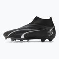 Men's football boots PUMA Ultra Match+ Ll FG/AG puma black/asphalt 10