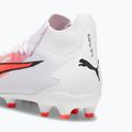 PUMA Ultra Pro FG/AG Jr children's football boots puma white/puma black/fire orchid 13