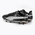 Men's football boots PUMA King Match FG/AG puma black/puma white 3