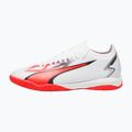 Men's PUMA Ultra Match IT football boots puma white/puma black/fire orchid 11