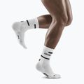 CEP Men's Compression Running Socks 4.0 Mid Cut White 3