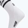 CEP Men's Compression Running Socks 4.0 Mid Cut White 6