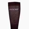 CEP Infrared Recovery women's compression socks black/red 7