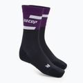 CEP Women's Compression Running Socks 4.0 Mid Cut violet/black