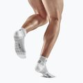 CEP Ultralight Low Cut carbon white men's compression running socks 6