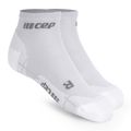 CEP Ultralight Low Cut carbon white men's compression running socks 2