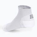 CEP Ultralight Low Cut carbon white men's compression running socks 3