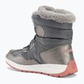 KangaROOS K-PE Ski RTX steel grey / dusty rose junior snow boots 3