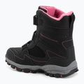 KangaROOS K-Robi KTX jet black/daisy pink children's snow boots 3