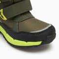 Kappa Vipos Tex army/lime children's snow boots 7