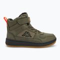 Kappa Shab Fur army/black children's shoes 2