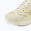 Kappa women's Harlem Emb GC off white/gold shoes 7