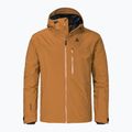 Men's ski jacket Schöffel Nollen caramel 5