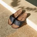 Women's slides BIRKENSTOCK Catalina BS BF Narrow black 3