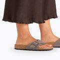 BIRKENSTOCK women's Catalina BS BF Narrow mocha slides 9