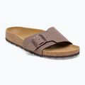 BIRKENSTOCK women's Catalina BFBC Regular mocha flip-flops 9