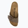 BIRKENSTOCK women's Catalina BS BF Narrow mocha slides 5