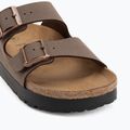 Klapki BIRKENSTOCK x Papillio Arizona Flex Platform Birko-Flor Narrow mocca 7