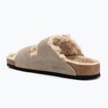 BIRKENSTOCK Arizona Shearling SL Regular taupe flip-flops 3