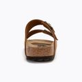 BIRKENSTOCK Arizona LEOI Narrow cognac slides 6