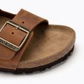 BIRKENSTOCK Arizona LEOI Narrow cognac slides 7