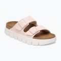 Women's slides BIRKENSTOCK Arizona Chunky Birko-Flor light rose