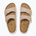 Women's slides BIRKENSTOCK Arizona Chunky Birko-Flor sandcastle 3