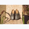 Slides BIRKENSTOCK Boston NL Regular smooth leather concrete gray 6