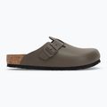 Slides BIRKENSTOCK Boston NL Regular smooth leather concrete gray 2