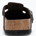 Slides BIRKENSTOCK Boston NL Regular smooth leather concrete gray 6
