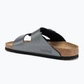BIRKENSTOCK Arizona BF Narrow metallic black flip-flops 3