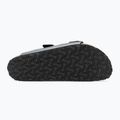 BIRKENSTOCK Arizona BF Narrow metallic black flip-flops 4