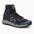 Men's platform cycling shoes adidas FIVE TEN Trailcross Mid Pro legend ink/grey three/coral fusion