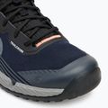 Men's platform cycling shoes adidas FIVE TEN Trailcross Mid Pro legend ink/grey three/coral fusion 7