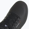 Men's adidas FIVE TEN Freerider Pro core black/cloud white/cloud white platform cycling shoes 5