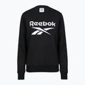 Women's sweatshirt Reebok Identity Big Logo Fleece Crew black