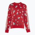 Women's adidas Thebe Magugu Crew power red/multicolor sweatshirt