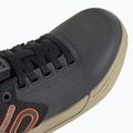 Women's platform cycling shoes adidas FIVE TEN Freerider Pro Canvas W grey six/grey four/impact orange 12