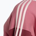 Women's adidas Essentials 3-Stripes Crop pink strata/shadow red/bliss pink/wonder quartz sweatshirt 3