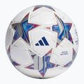 adidas UCL PRO 23/24 football white/silver metallic/bright cyan/royal blue size 5